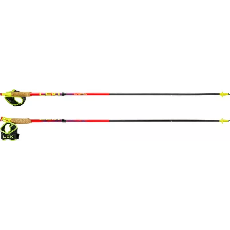 Trekking poles Leki TRL Ultratrail FX One 115 cm, red