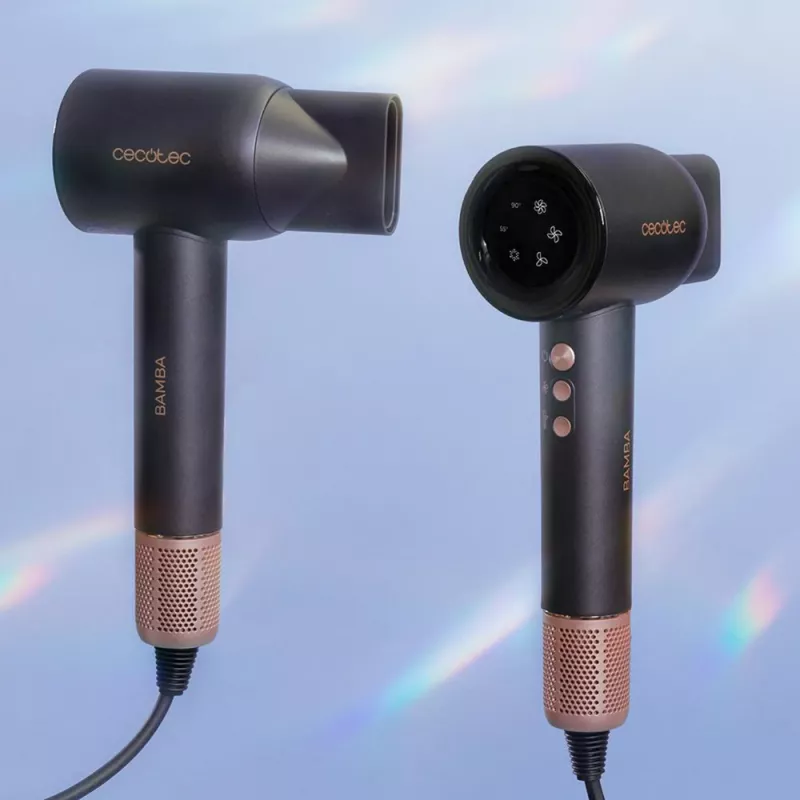 Cecotec Bamba IoniCare RockStar Nano IonTech hair dryer 1600 W, black