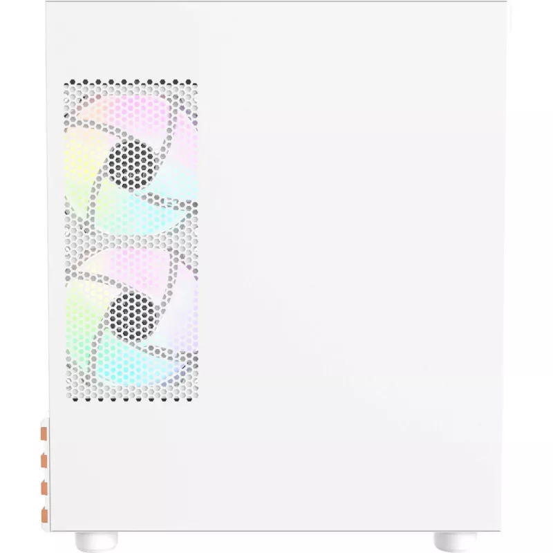 PC Micro Tower case THERMALTAKE View 170 WS ARGB Snow — Micro ATX, white, 2x120mm side, 1x120mm rear, PSU bottom, supports 2.5 inch/3.5 inch