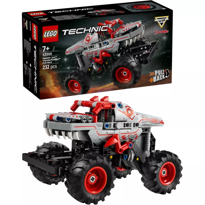 LEGO TECHNIC 42200 Monster Jam™ ThunderROARus™ with pull-back drive