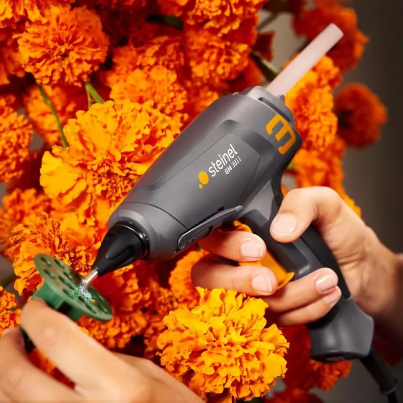 Hot glue gun STEINEL Gluematic 3011 45 W Grey Orange
