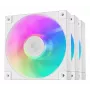 Fan DeepCool FD12 ARGB WH-3 in 1 12 cm White 3 pc Maximum air pressure 2.56 mmH2O