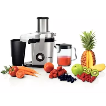 Bosch MES4010 juice maker Centrifugal juicer 1200 W Black, Silver