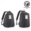 Casual backpack XDDESIGN Bobby Soft with 15.6 inch notebook compartment, 16 L, PET, black
