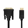 Video cable adapter LogiLink CV0132 DisplayPort to DVI 3m Black