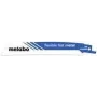 Metabo FLEXIBLE FAST METAL sabre saw blade for metal, pipes, sheet metal, profiles 5 pieces length 1
