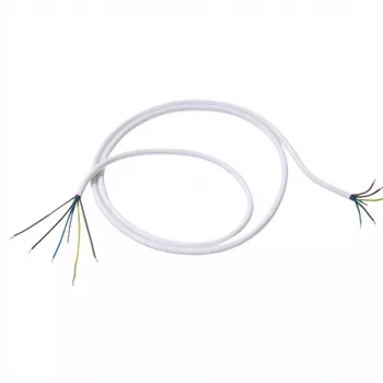 Power cable Bachmann 119.280, white, 1.5 m, 250 V, 16 A