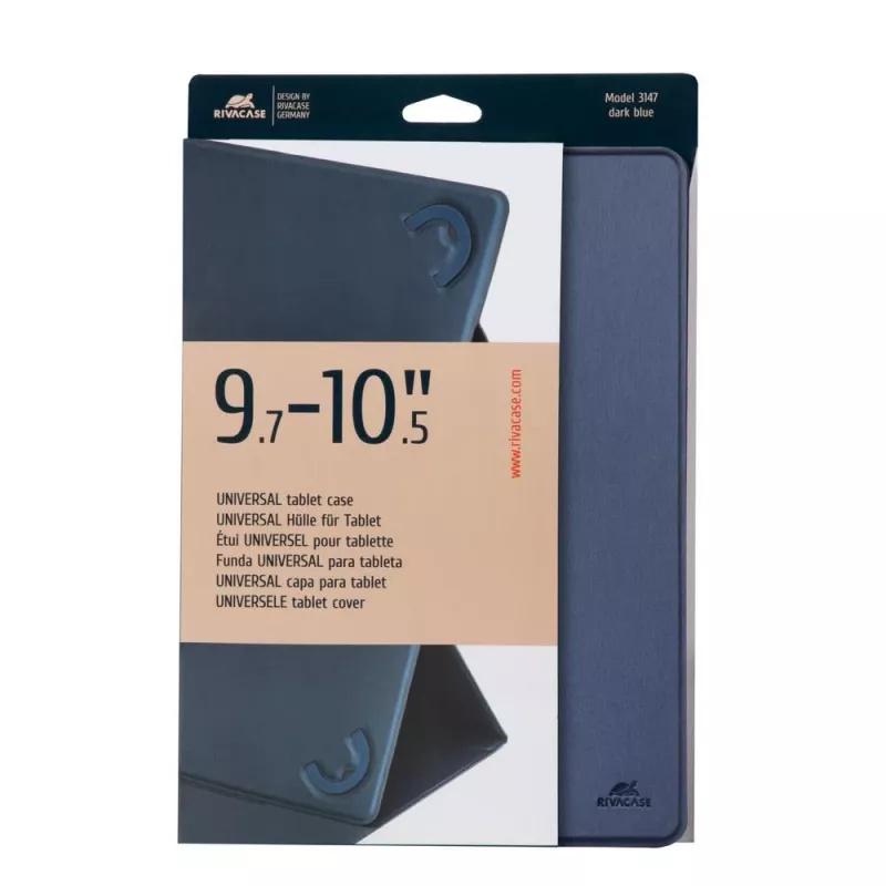 Tablet Case 9,7-10,5' /10/3147 Dark Blue Rivacase