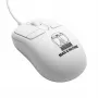 Wired ambidextrous computer mouse ManMachine Mighty Mouse 5, USB Type-A, 5 buttons, white