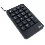 Numeric Keypad Inter-Tech KB-120 Universal USB Black