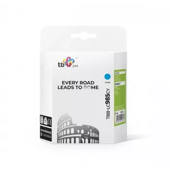 Ink. Cartridge TB Kompat. S Brother LC 985 CY 100% N