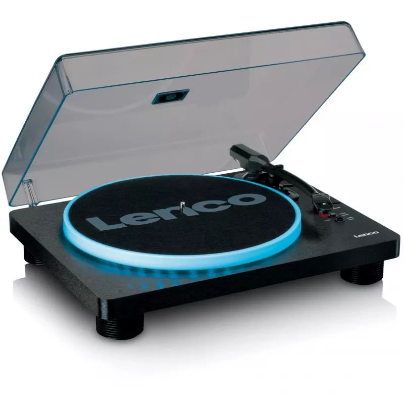 Lenco LS-50LED - Turntable - 4 Watt (total) - Black (A004784)