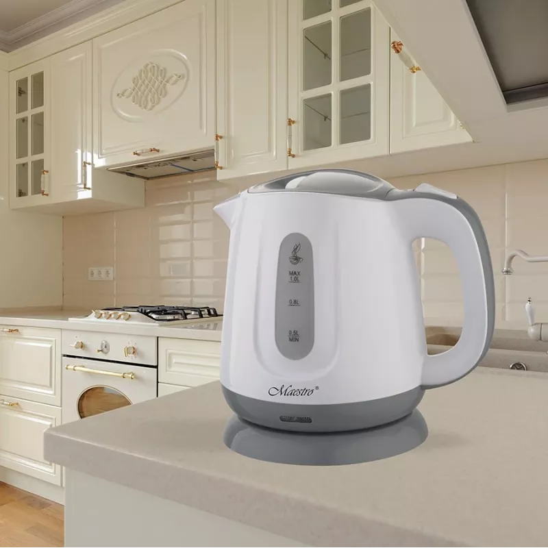 Electric kettle Feel Maestro 1 L 1100 W Grey White