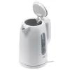 Electric kettle Adler AD 1379w — 1.7 L, up to 2200 W, white, 360° swivel base, polypropylene