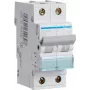 Hager MCN216. Number of Poles: 2P. AC Input Frequency: 50/60 Hz, Nominal Current Output: 16 A. Width: 35 mm, Depth: 70 mm, Height: 83 mm (MCN216)