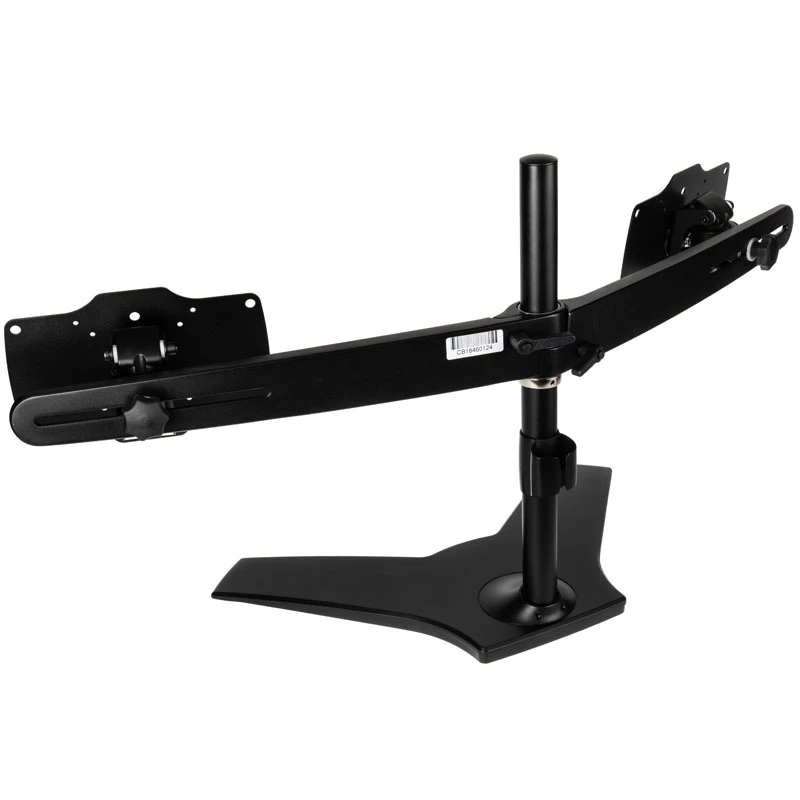 SilverStone SST-ARM23BS-L - Dual Monitor Arm - black