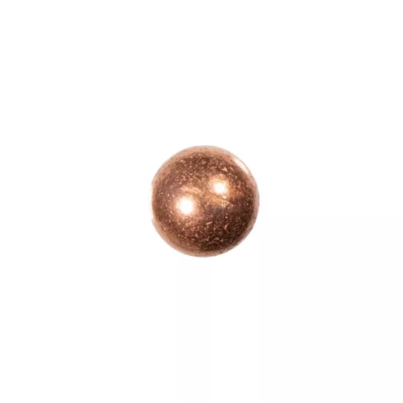 Gun pellets RazorGun 4.46 mm steel BBs, copper finish, 1500 pcs, plastic dispenser