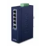 PLANET ISW-501T - Switch - 5 x 10/100 - DIN rail mountable, wall-mountable