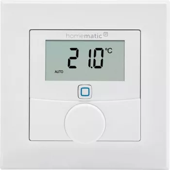 eQ-3 AG Homematic IP HmIP-WTH-1, Digital Thermostat, Room, RF, White, IP20, 250 m