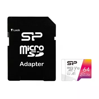 Flash Drive Silicon Power 64GB UHS‑I Class 10 V10 A1 — 100 MB/s, 64 GB