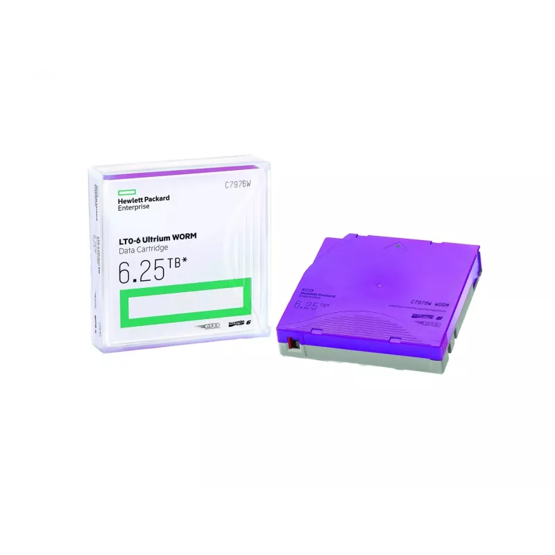 HPE LTO-6 Ultrium 6.25TB WORM Data Cartridge