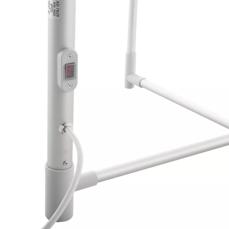 Electric foldable clothes dryer Adler AD 7829 — 300 W, 148×52×90 cm, white, freestanding