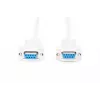 Assmann Zero-Modem connection cable. D-Sub9 F/F. 1.8m. snap-hoods. be (AK-610100-018-E)