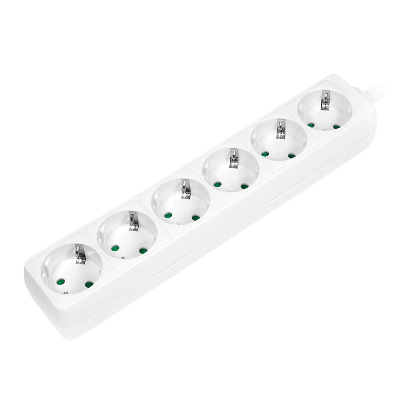 Power Extension LogiLink LPS238 1.5m 6 AC Outlets Indoor White