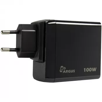PD Charger INTER-TECH PD-3100 100W USB-C Black fast power adapter