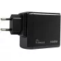 PD Charger INTER-TECH PD-3100 100W USB-C Black fast power adapter