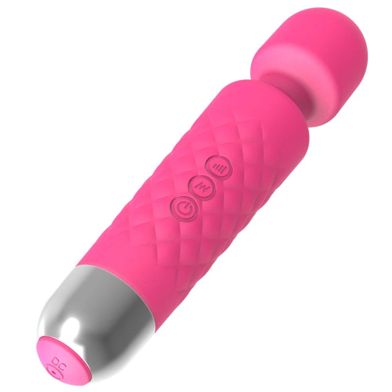 Clitoral Massager Erolab Wand-M MFN01r Rose Pink — compact wand-style personal massager