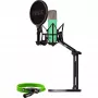 NT1 Signature +XLR-Cable+Desktop Studio Arm , Microphone Light Green, Bundle