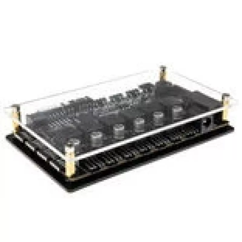 Lamptron Auto-Controller CT630 PWM ARGB — compact PWM ARGB fan/controller, black