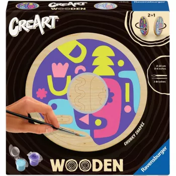 Ravensburger CreArt Wooden square shapes set — Ravensburger CreArt Wooden