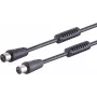 Coaxial Antenna Cable ShiverPeaks 80205-128S, 100 dB max, black