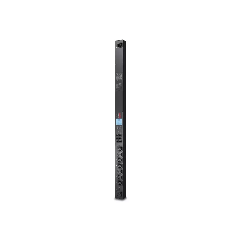 APC Rack PDU 2G, Switched, ZeroU, 20A/208V, 16A/230V, (7) C13 & (1) C19
