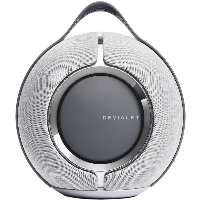 Devialet Mania Light Grey with dock