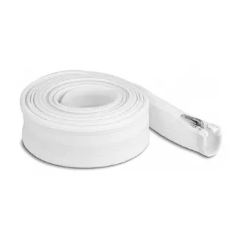 Braided Sleeve DeLOCK 20834 3m x 30mm White