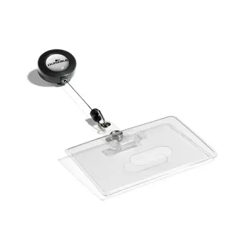 Durable 8016 Landscape Holder Transparent 10 pcs