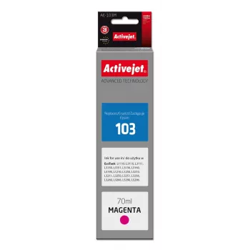 Activejet AE-103M Ink (replacement for Epson 103 C13T00S34A; Supreme; 70 ml; magenta)