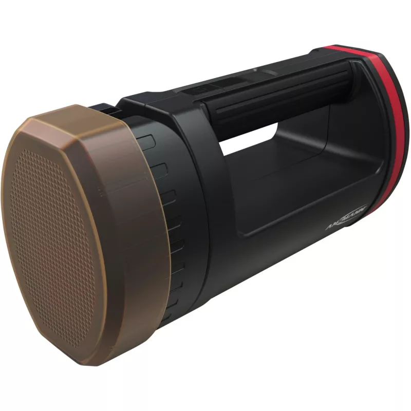 Hand flashlight Ansmann HS20R Pro Black Red LED 10400 mAh