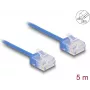 Network Cable DeLOCK RJ45 Cat.6 5m Blue