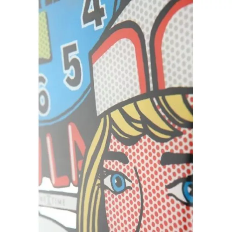NeXtime klok 8167 Delux Diner, 43x43cm, Wall, Multi-color