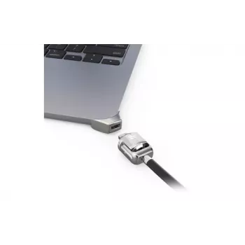 Compulocks Ledge for MacBook Air 13 inch M2 and M3 Silver Laptop Lock