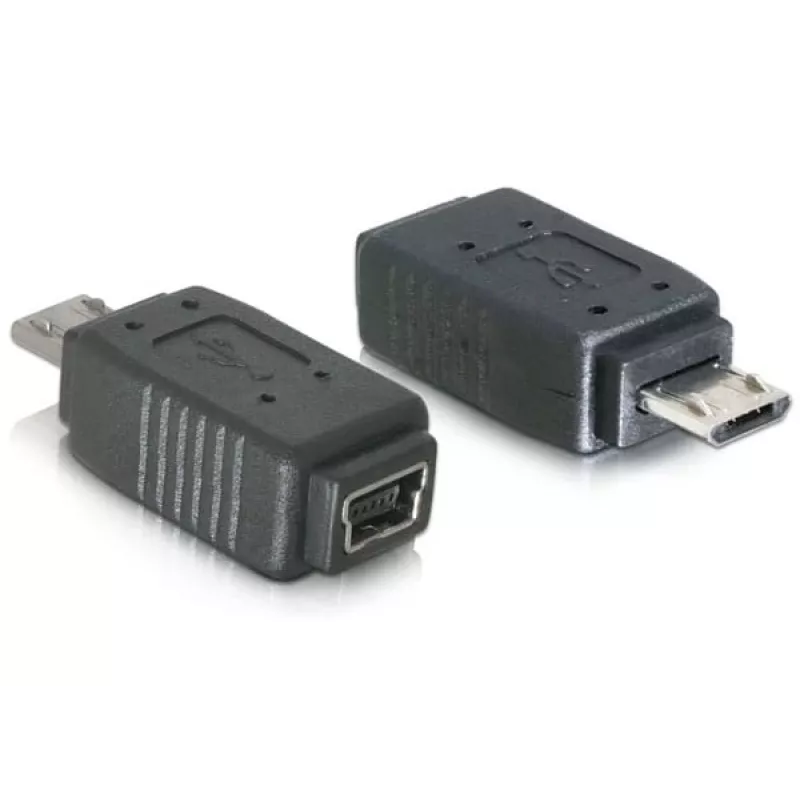 Adapter USB micro-B male to mini USB 5-pin DeLOCK 65063