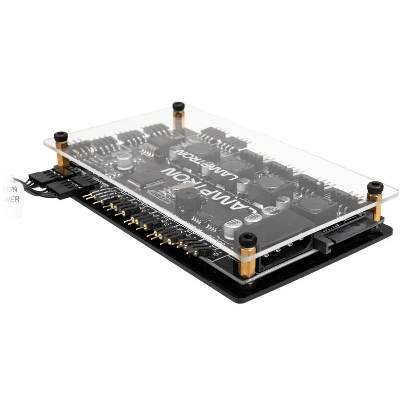 Lamptron PCI RGB Fan and LED Controller SM436 Sync Edition, black