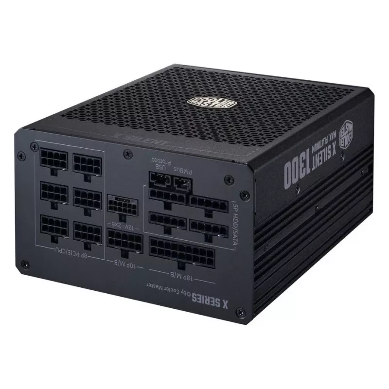 Power Supply Cooler Master X Silent MAX Platinum 1300W – ATX PSU, 1300W output, Platinum efficiency