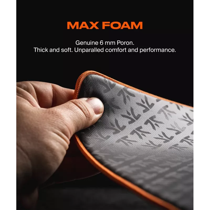 Gaming mouse pad GLORIOUS Fnatic FOCUS3 MAX XL - extended XL size, cloth surface, stitched edge