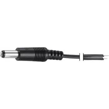 Voltcraft 93025c200 Cable per low voltage plug to - open end 5.5 mm 2. (93025c200)