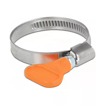 Butterfly Clamp DeLOCK 400 SS 30 - 45 mm 5 pieces orange
